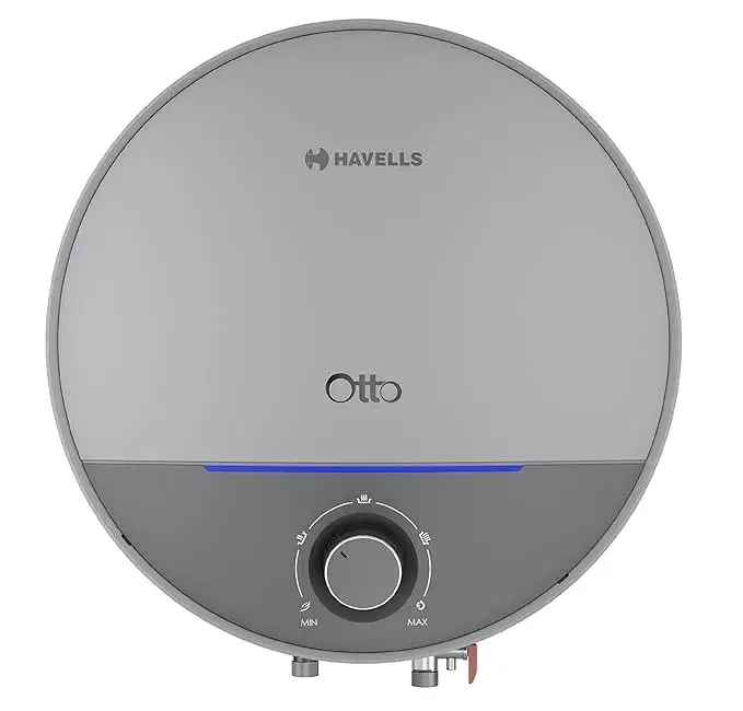 HAVELLS Otto 10 L Storage Water Geyser (Silver Grey)