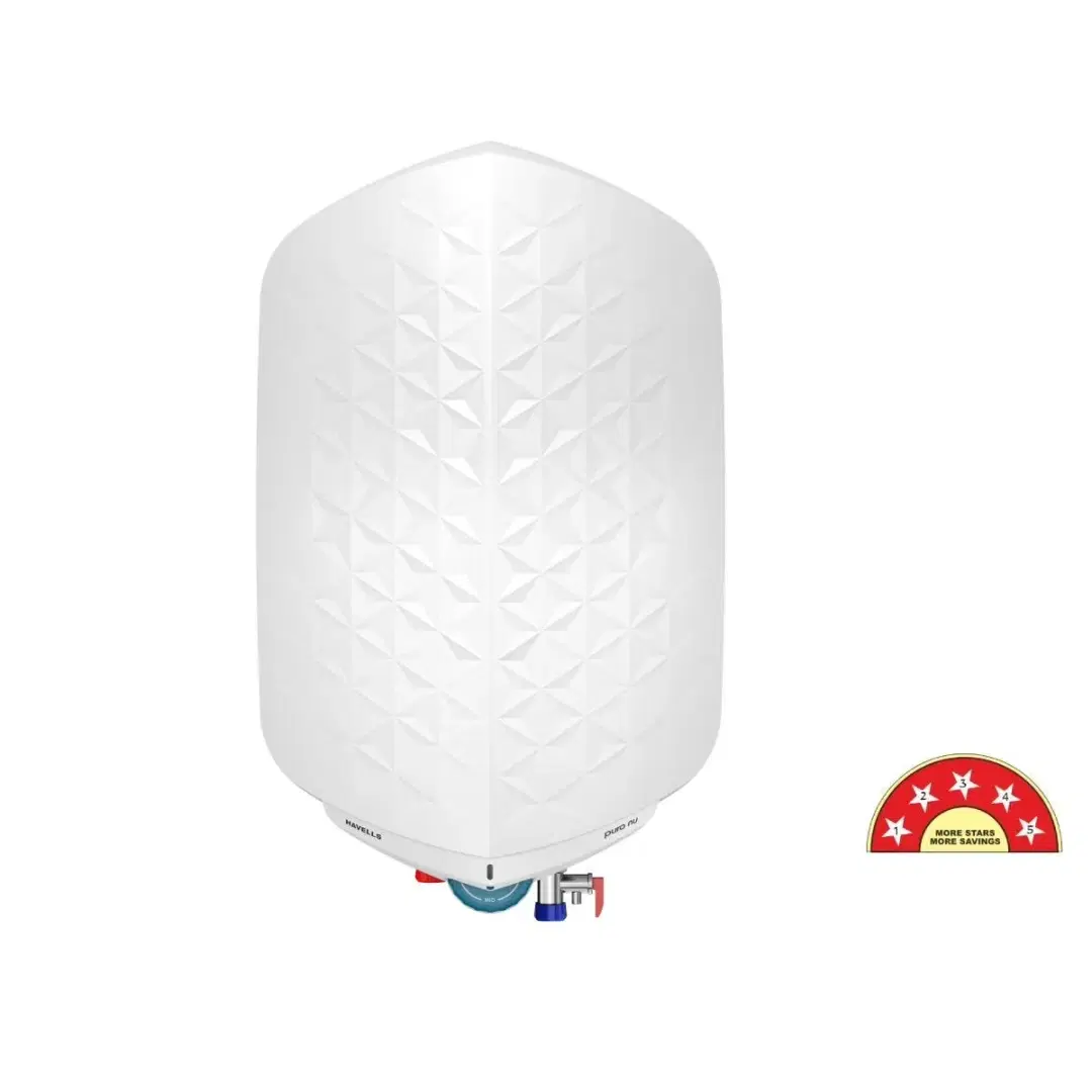 HAVELLS Puro Nu 10 10 L Storage Water Geyser (White)