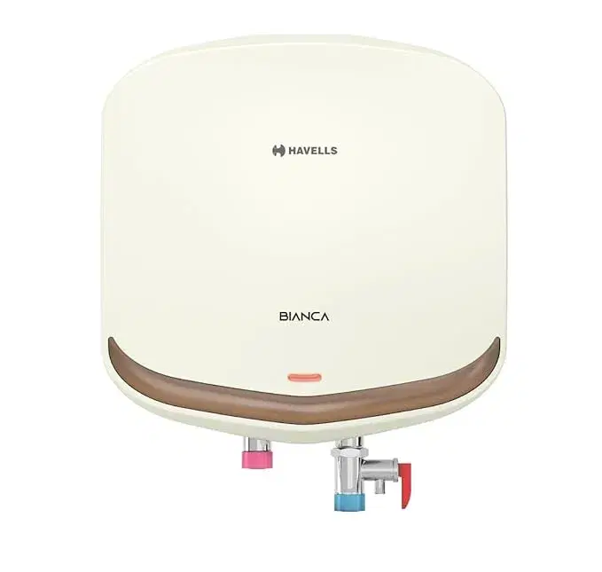 HAVELLS Bianca 6 L Storage Water Geyser (Ivory Champagne Gold)