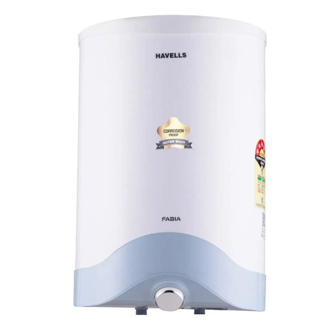HAVELLS FABIA 6 L Storage Water Geyser (WHITE BLUE)