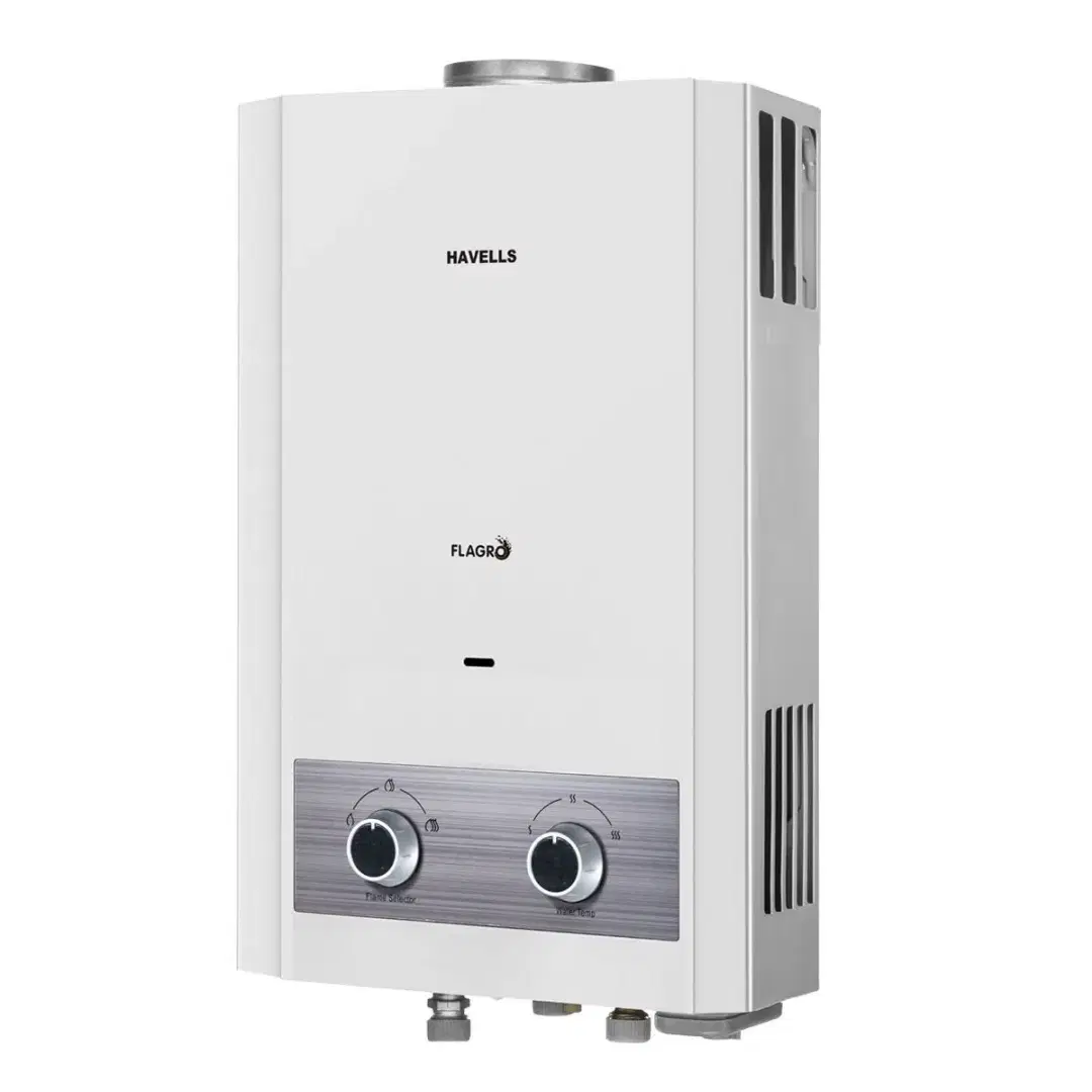 HAVELLS flagro 5.5 L Gas Water Geyser (White, Grey)
