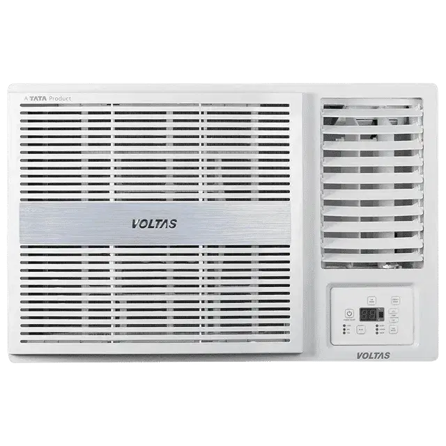 Voltas 1 Ton, 5 Star, Inverter Window AC (Copper, 2-in-1 Adjustable Mode, 2023 Model, 125V Vertis Pearl, White)