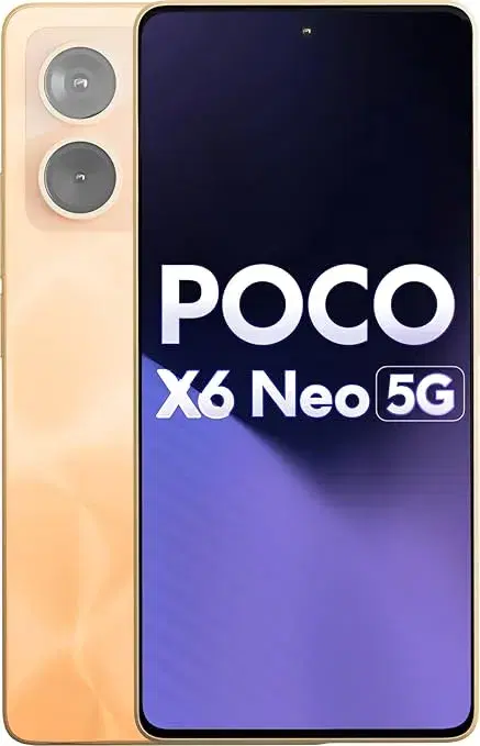 POCO X6 Neo 5G (Martian Orange, 128 GB) (8 GB RAM)