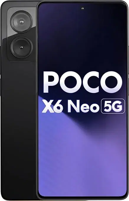 POCO X6 Neo 5G (Astral Black, 256 GB) (12 GB RAM)
