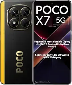 POCO X7 5G (Yellow, 256 GB) (8 GB RAM)
