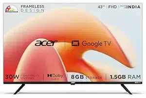 acer 109 cm (43 inches) G Plus Series Full HD LED Smart Google TV AR43FDGGR2841AD
