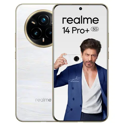 Realme 14 Pro+ 5G (8GB RAM, 128GB, Pearl White)