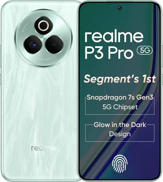 Realme P3 Pro 5G (Nebula Glow, 256 GB) (12 GB RAM)