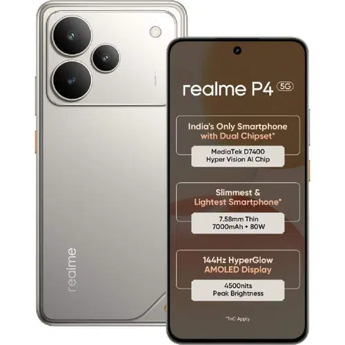 Realme P4 5G (Steel Grey, 256 GB) (8 GB RAM)