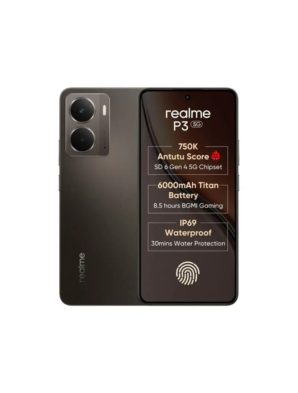 Realme P3 5G (Comet Grey, 128 GB) (6 GB RAM)