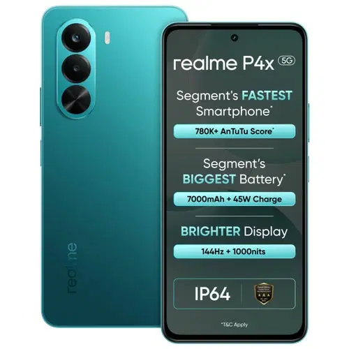 Realme P4x 5G (Lake Green, 128 GB) (6 GB RAM)