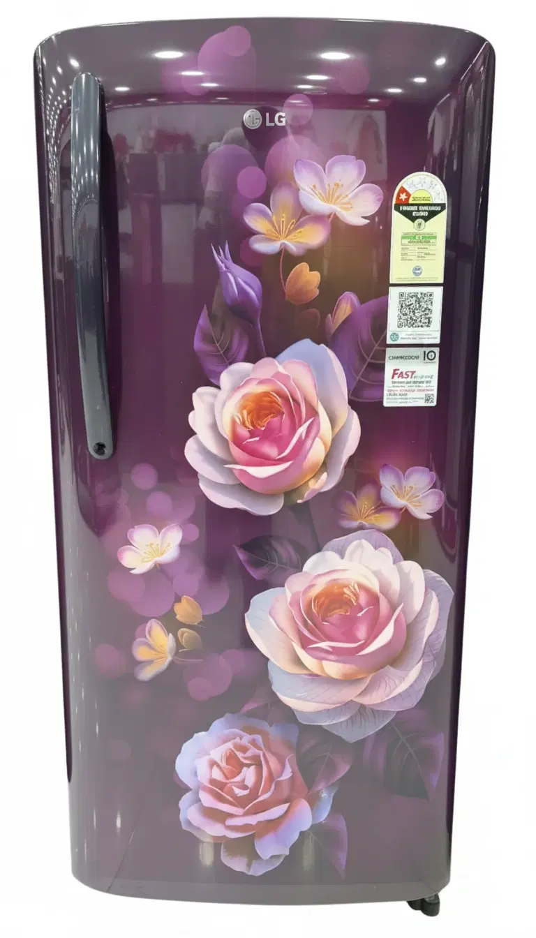 LG 201 Ltrs 1 Star Inverter Direct Cool Single Door Refrigerator (GL-B211HPBB)