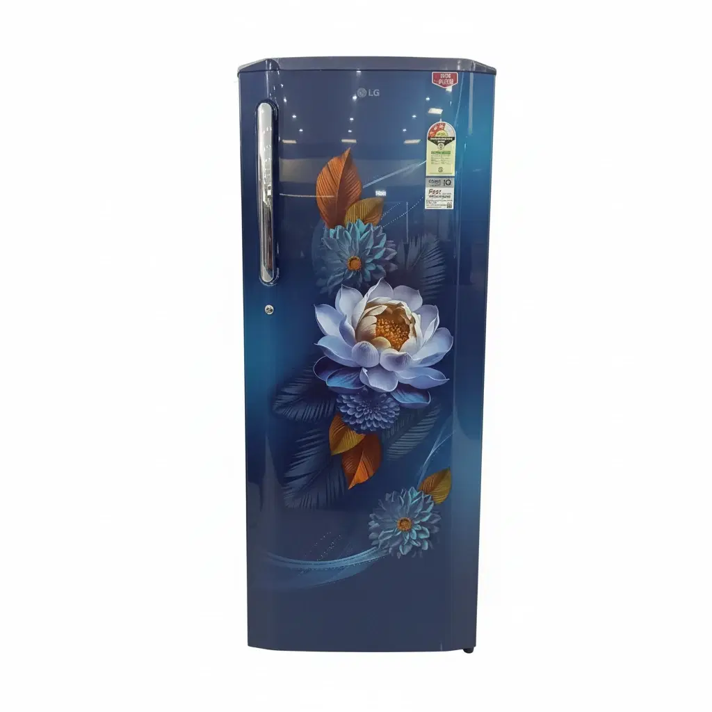 LG 261 L Direct Cool Single Door Refrigerator (Blue Waterlily, GLD2736YBBW)