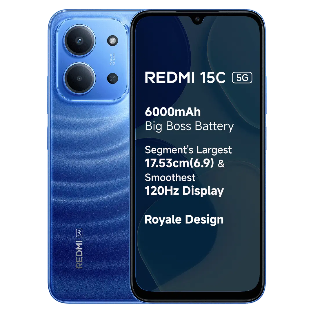 Redmi 15C 5G (Moonlight Blue, 128 GB) (4 GB RAM)