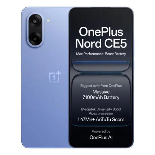 OnePlus Nord CE5 5G (Nexus Blue, 256 GB) (8 GB RAM)
