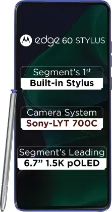 MOTOROLA Edge 60 Stylus (PANTONE Surf the Web, 256 GB) (8 GB RAM)