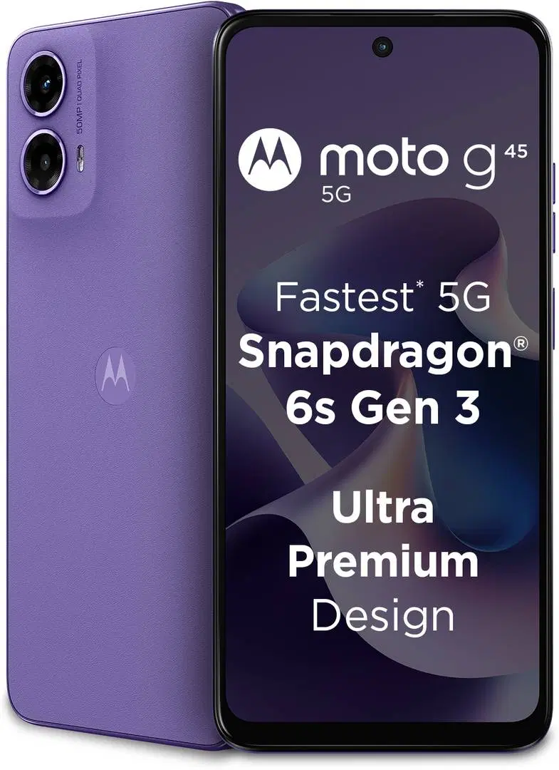 Motorola g45 5G (Pantone Dahlia Purple, 128 GB) (8 GB RAM)