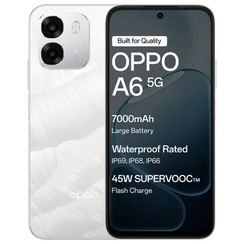 Oppo A6 5G 4GB RAM 128GB Ice White