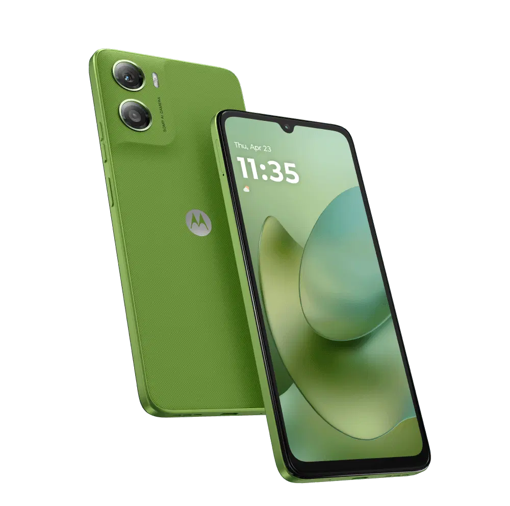 Motorola G06 Power (Pantone Tendril, 4GB RAM, 64GB Storage) | 7000mAh Battery | 6.88" 120Hz HD+ Display | 50MP Camera | Android 15 | MediaTek Helio G81 | IP64 | Gorilla Glass 3