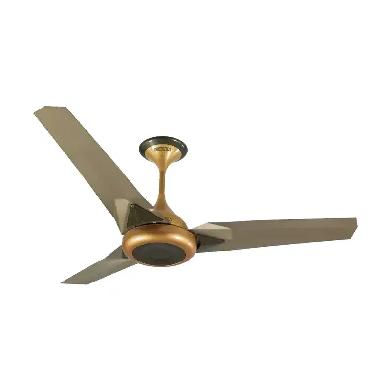 Usha Upsilon Plus 5 Star 1200 mm 3 Blade Ceiling Fan (BLDC Motor with Remote | Beige)