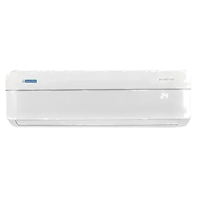 Blue Star 1.5 Ton 5 Star, 60 Months Warranty, Inverter Split AC (Copper, Convertible 5 in 1 Cooling, AI Pro, Smart Ready, 4 Way Swing, 2025 Model, IE518RNUR, White)