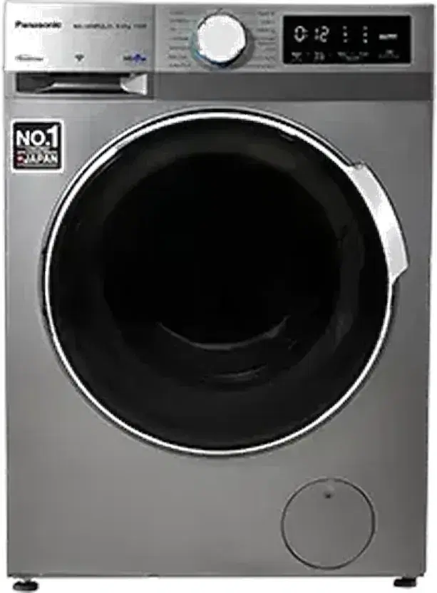 Panasonic 9 kg 5 Star Inverter Fully Automatic Front Loading Washing Machine NA-149MR2L01,Dark Silver