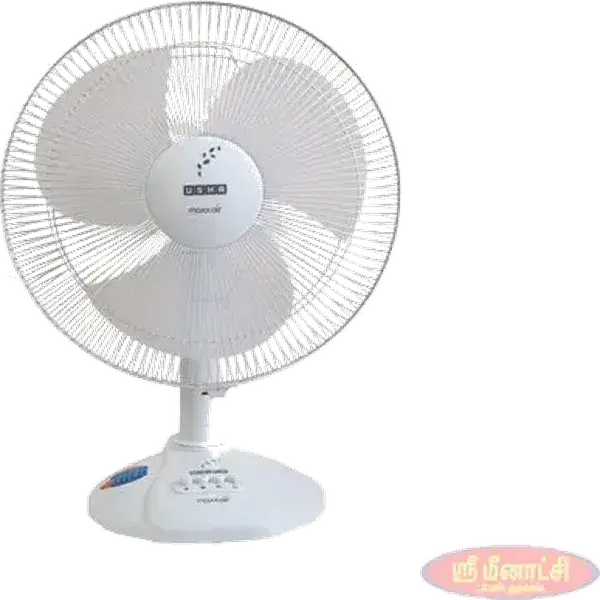 Usha Maxx Air Ultra Table Fan (White)