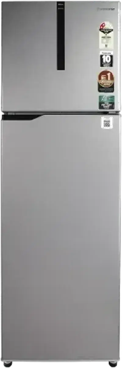 Panasonic 338 L 3 Star Frost Free Double Door Refrigerator Glitter Grey (NR-TG353CVHN)