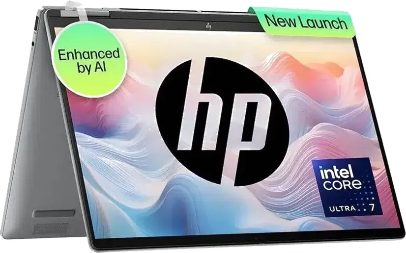 HP Envy AI PC Intel Core Ultra 5 125U - (16 GB/512 GB SSD/Windows 11 Home) 14-fc0105TU Thin and Light Laptop (14 inch, Meteor Silver, 1.44 Kg, With MS Office)