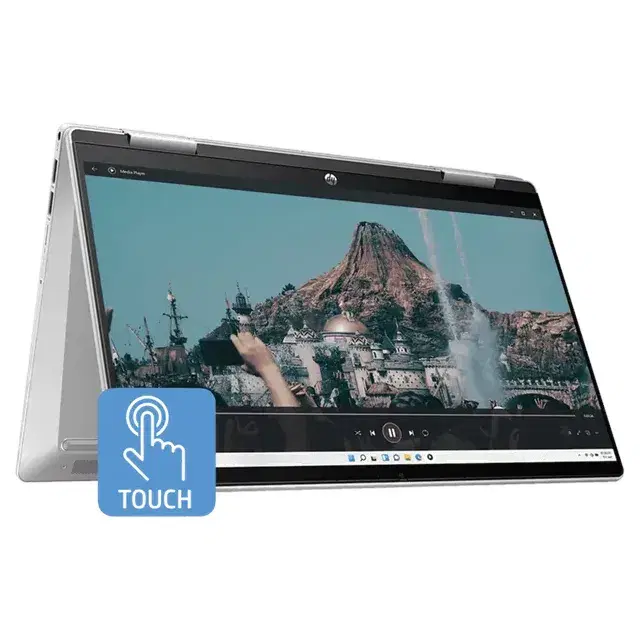 HP Pavilion x360 35.6 cm (14) 2-in-1 Laptop 14-ek1074TU, Silver