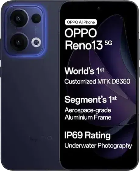 Oppo Reno13 5G (Luminous Blue, 256 GB) (8 GB RAM)