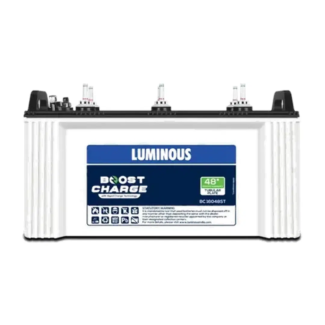 Luminous 48 Months Warranty Tubular Inverter Battery (135 Ah, BC 16048ST)