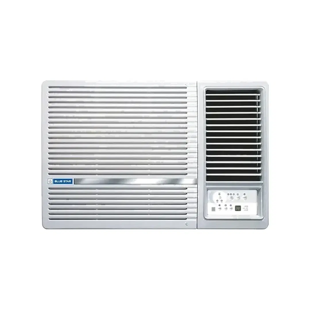 Blue Star 2024 Model 2 Ton 3 Star Window Inverter AC - Pearl White (WID324L, Copper Condenser)