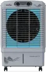 KENSTAR Wondercool HC 110 Litres Desert Air Cooler with Quadra Flow Technology (Invertible Compatible, Grey & Blue)