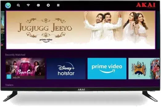 Akai AKLT32S-FL1Y9P 80 cm (32 Inch) HD Ready Smart LED TV