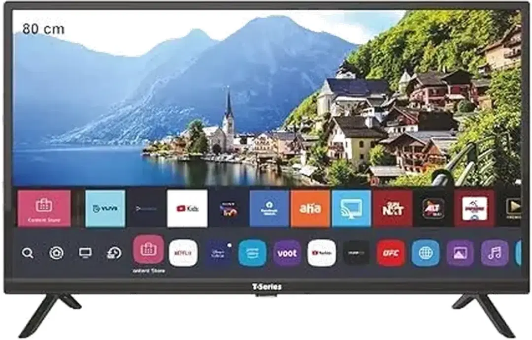 T-Series 80 cm (32 inch) QLED HD Ready Smart Google TV with Fare-field Voice Search (OK Google) (32TS81GT-I)
