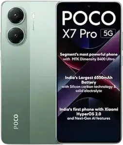 POCO X7 Pro 5G (Nebula Green, 256 GB) (8 GB RAM)