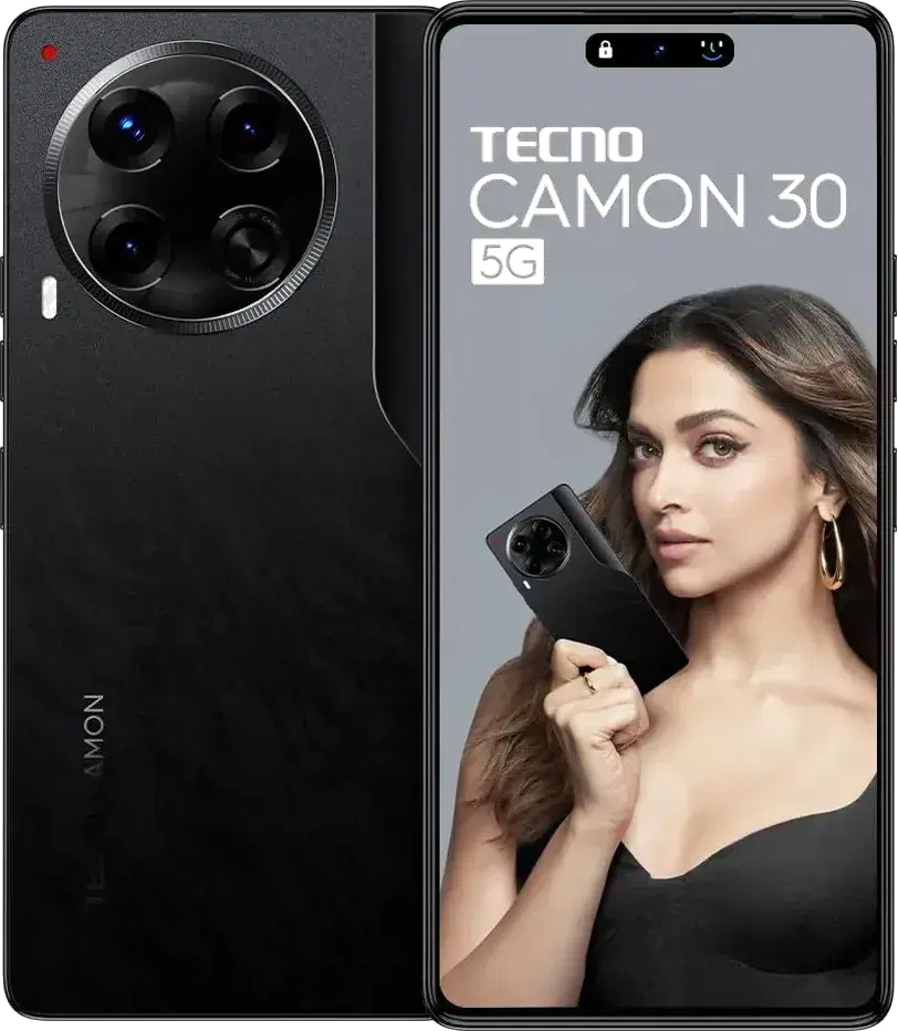 Tecno Camon 30 5G 256 GB, 8 GB RAM, Basaltic Dark, Mobile Phone