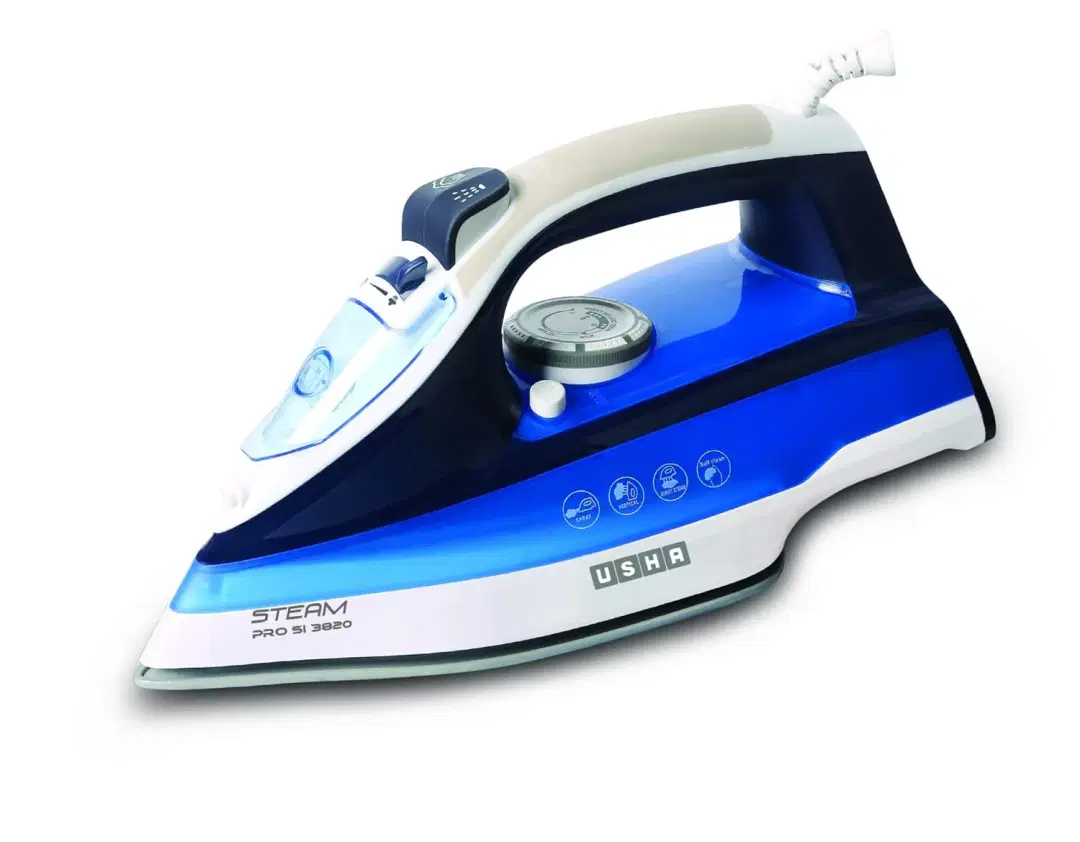 Usha Steam Pro SI 3820 2000 W Steam Iron (White, Blue)