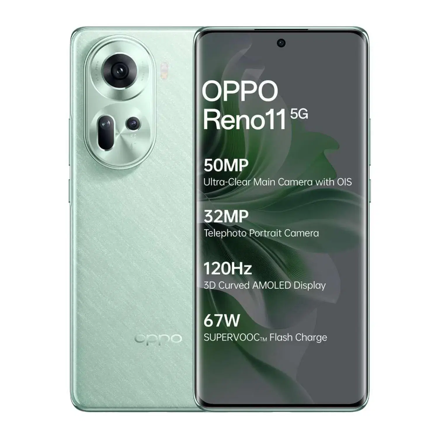 Oppo Reno 11, 8 GB RAM, 128GB, Wave Green