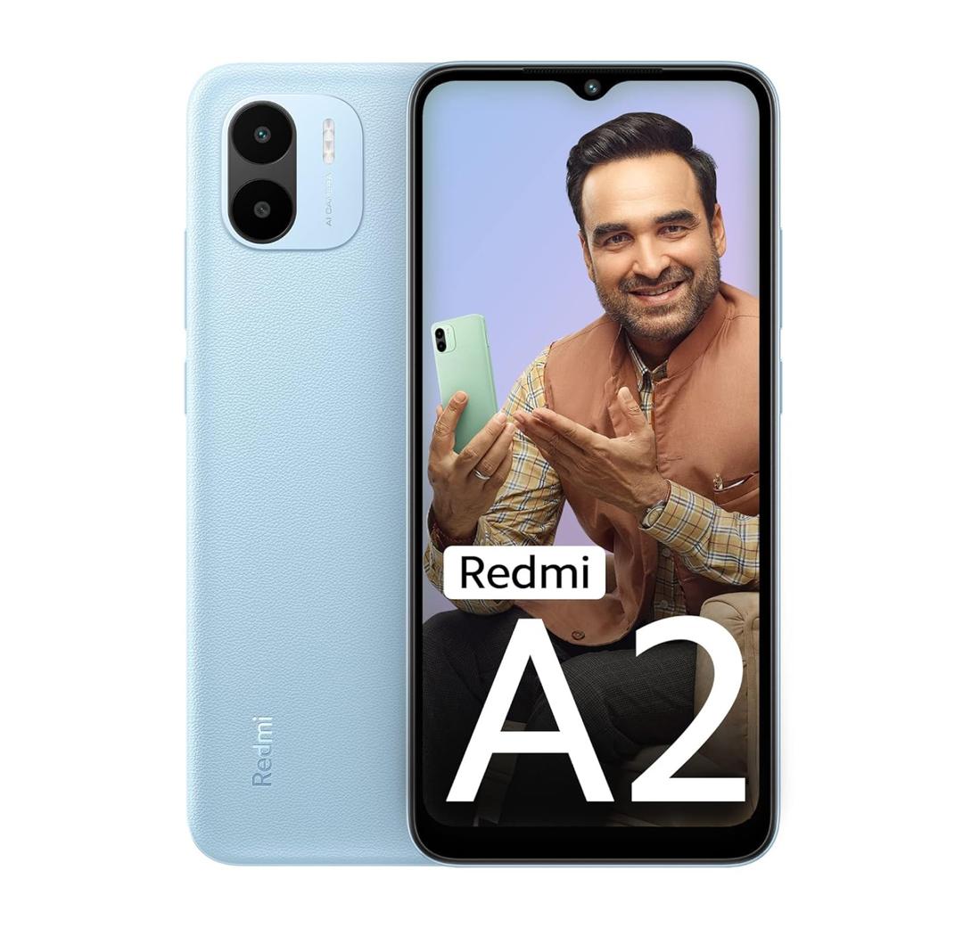 Redmi A2, 4 GB RAM, 64GB, Aqua Blue