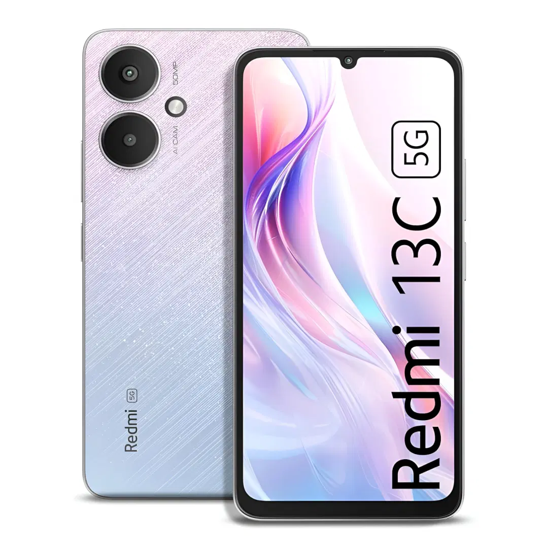 Redmi 13C 5G, 4 GB RAM, 128GB, Starlight Silver