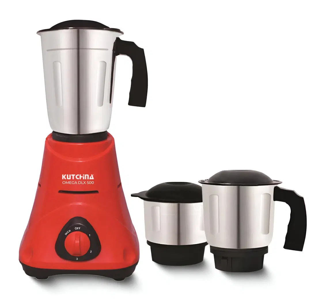 Kutchina Omega DLX 500W Mixer Grinder with 3 Jars