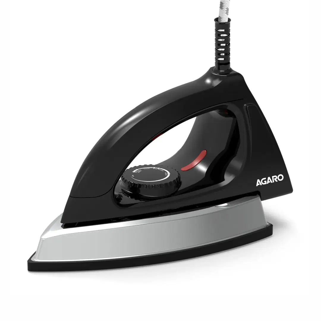 Agaro Regal Heavy Weight Electric Dry Iron 1000W (Black)