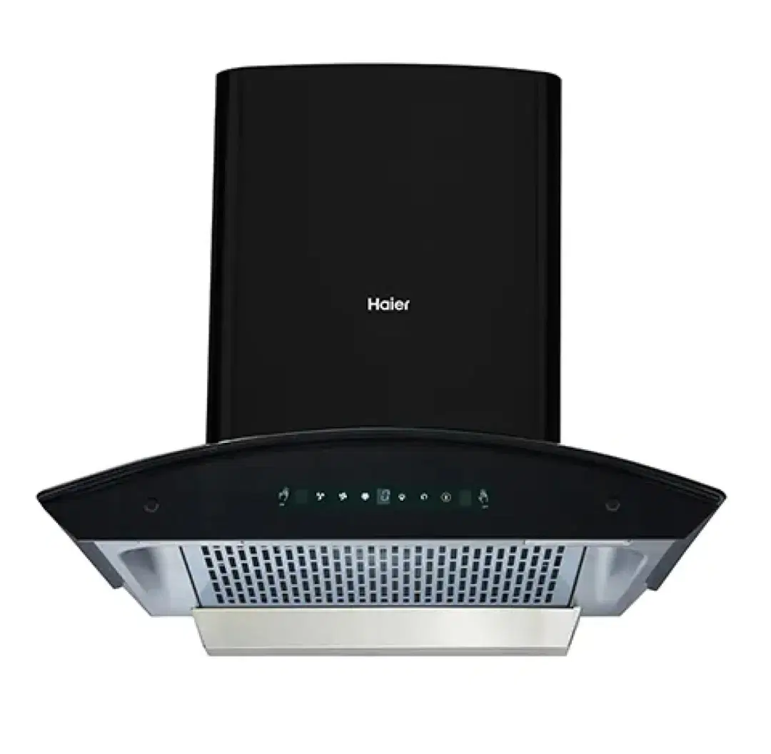 Haier HIH-G60HM-G Auto Clean Wall Mounted Black 1200 CMH Chimney