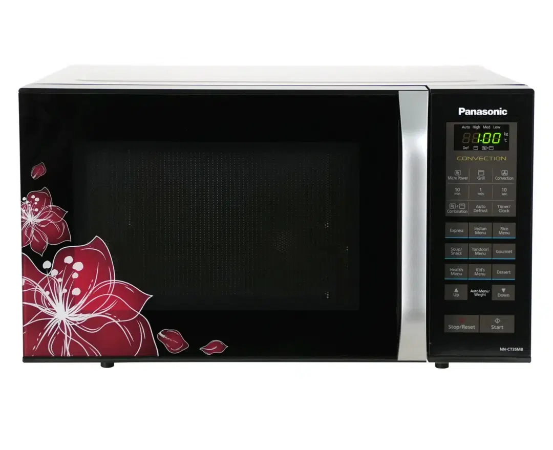 Panasonic 23 L Convection & Grill Microwave Oven (NN-CT35MBFDG, Black)