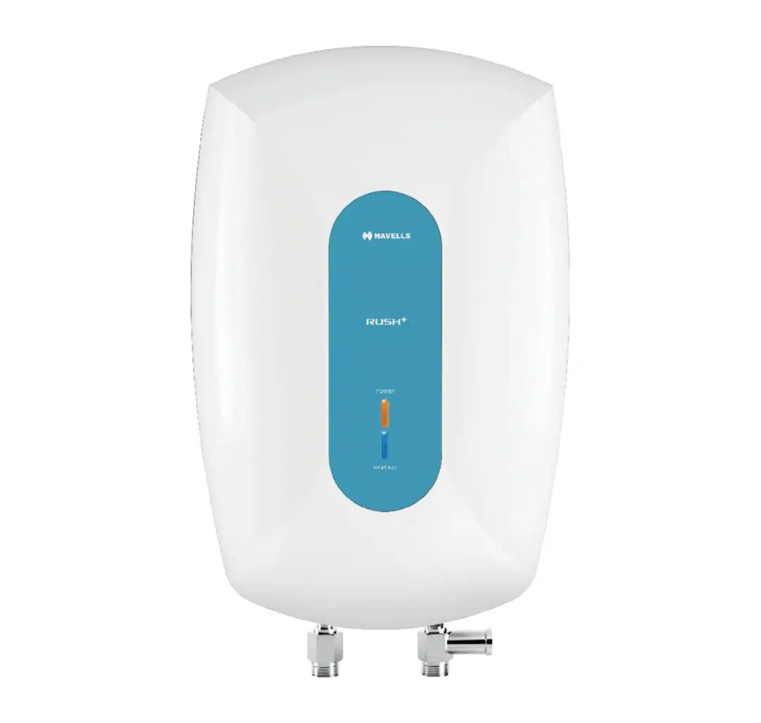 Havells Rush 3L Instant Water Geyser 3000W (White Blue)