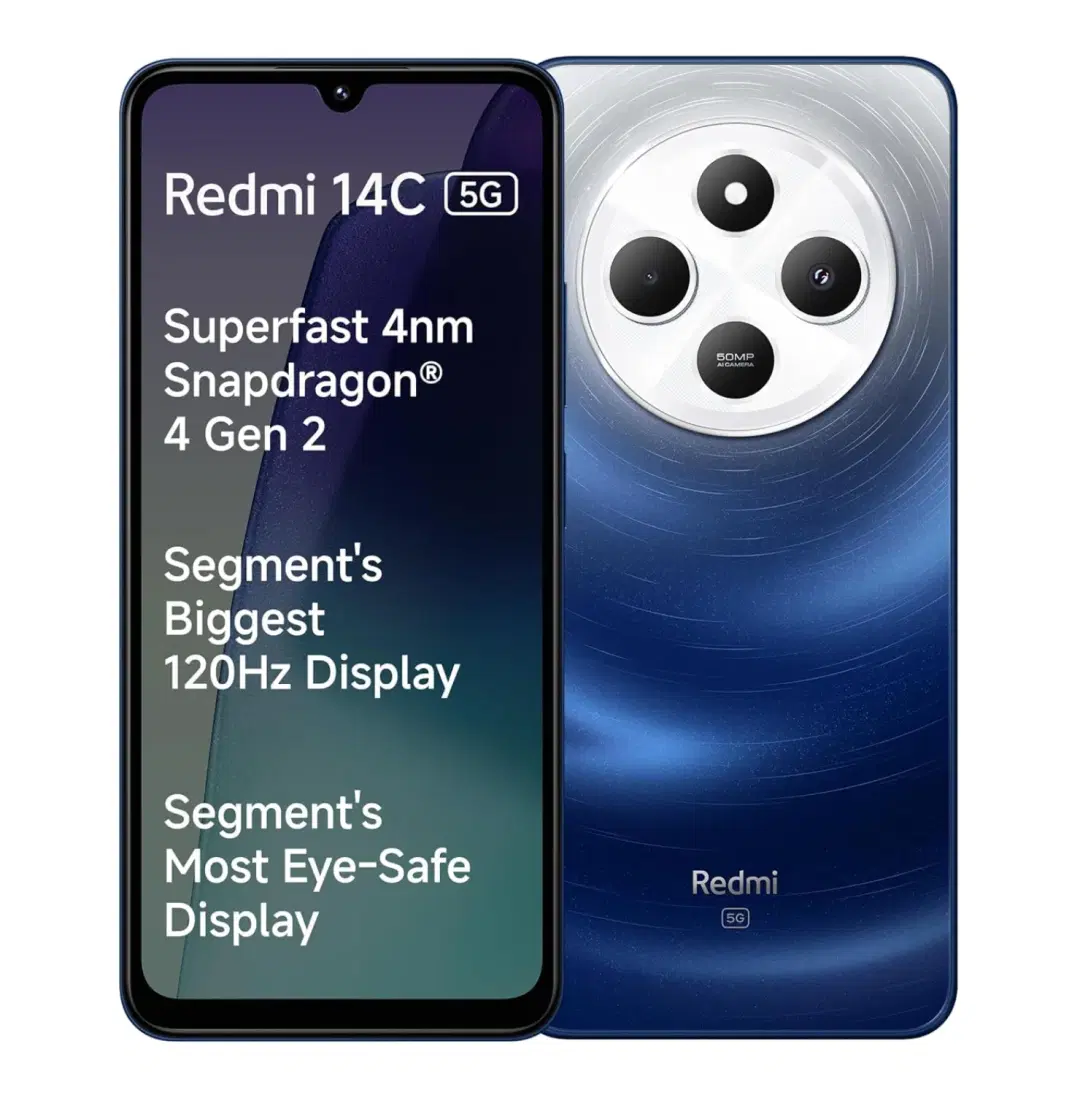 Redmi 14C 5G (Starlight Blue, 64 GB) (4 GB RAM)