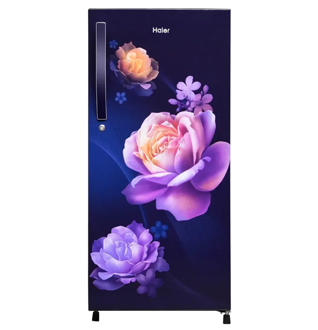 Haier 185 L 1-Star Direct Cool Single Door Refrigerator (HRD-2061SMN-N, Blue)