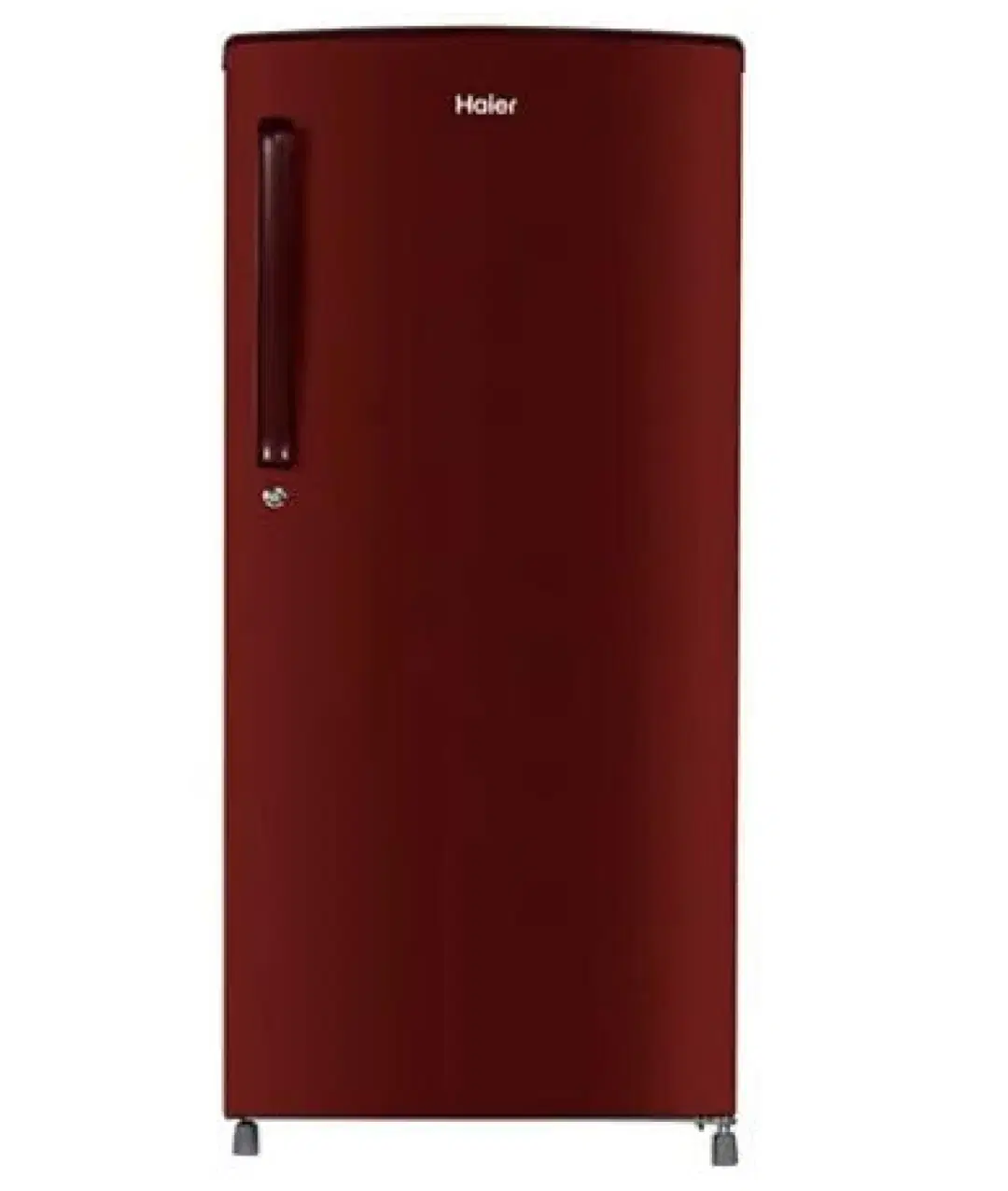 Haier 165 L 1-Star Direct Cool Single Door Refrigerator (HRD-1861BBR-N, Red)